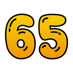 Sixty five icon