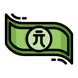 novo dólar taiwanês Ícone