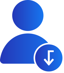 Down arrow icon