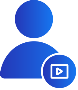 botón multimedia icono