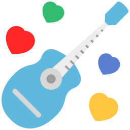 guitarra icono