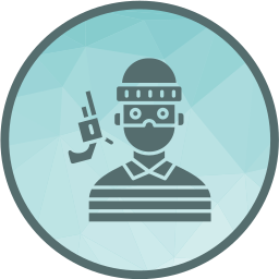 delincuente icono