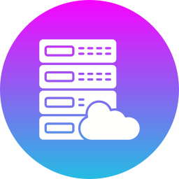 Cloud server icon