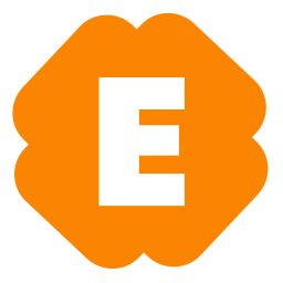 Letter e icon