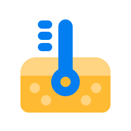 Soil temperature icon