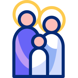 familia sagrada Ícone