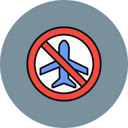 No flight icon