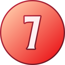 Number 7 icon