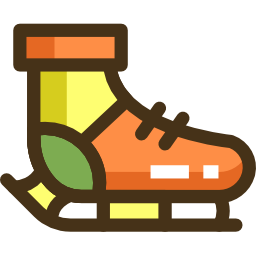 Ice skating icon