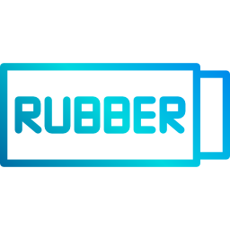 rubber icoon