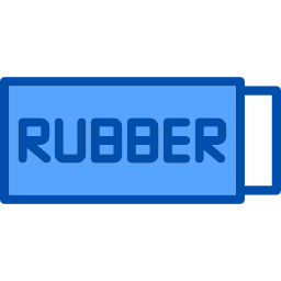 rubber icoon