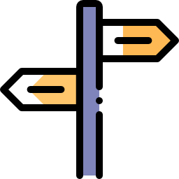 les directions Icône