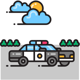 Police car icon