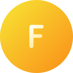 flúor icono