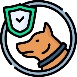 Guard dog icon