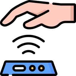 Hand sensor icon