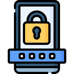 blocco con password icona