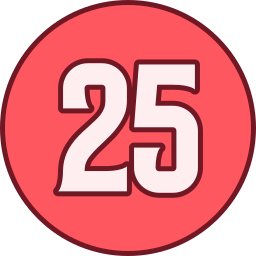 25 icon