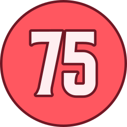 75 Ícone