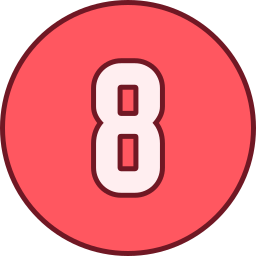 Номер 8 иконка