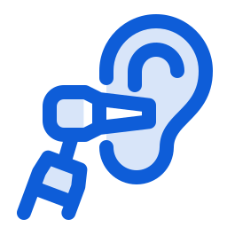 examen de audición icono
