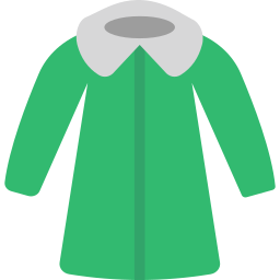 Зимняя куртка иконка