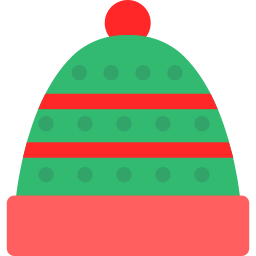 berretto invernale icona