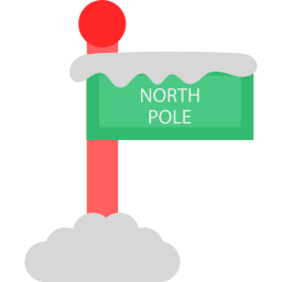 pôle nord Icône