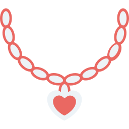 Love necklace icon