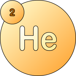 hélium Icône