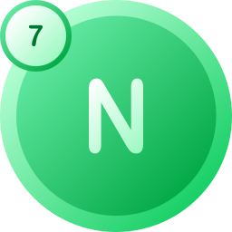 nitrógeno icono