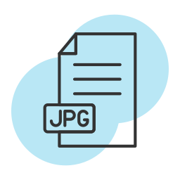 Jpg file format icon