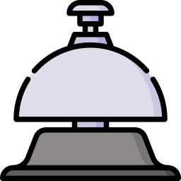campanello da scrivania icona