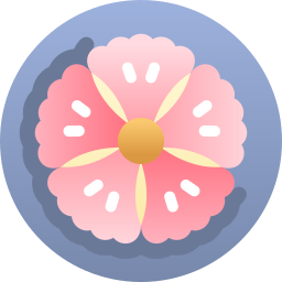 Asian flower icon