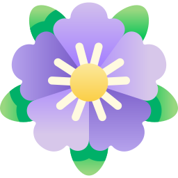 Asian flower icon