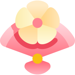 flor asiática icono