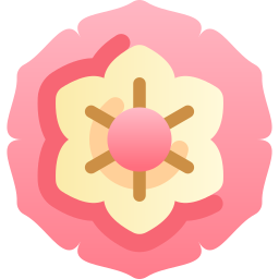 fiore asiatico icona