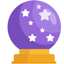 Crystal ball icon