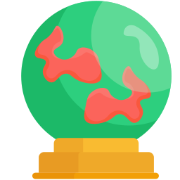 Crystal ball icon