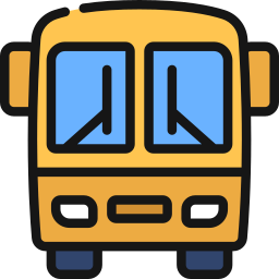 Airport bus icon