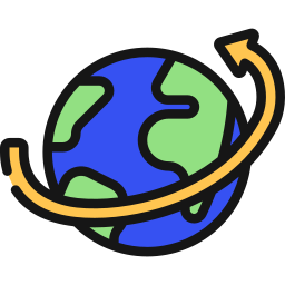 Around the world icon