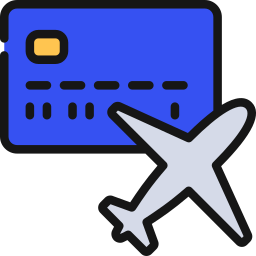 Flight booking icon