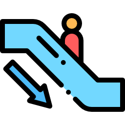 rolltreppe icon