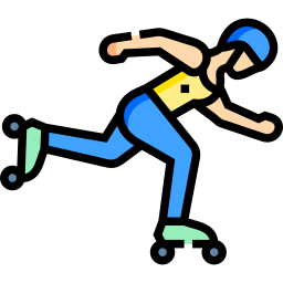 het schaatsen icoon