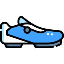 Cycling shoes icon