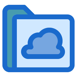 Cloud accept icon