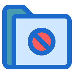 Warning file icon