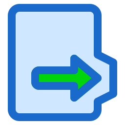 Folder outline icon
