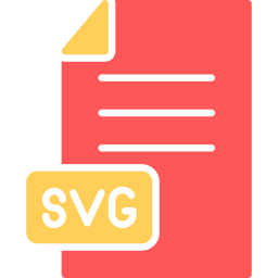 format de fichier svg Icône