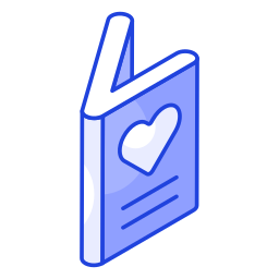 Valentine card icon